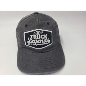 Chevy Truck Legends Strapback Adjustable Hat Cap Chevrolet Dad Men Women Gray